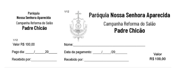 Carnê da campanha